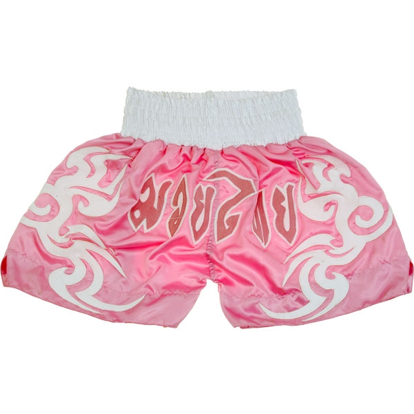 Thai Shorts Pink/WHite