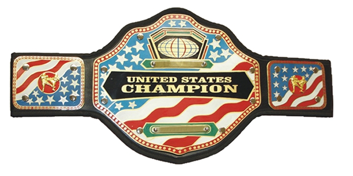 Championship Belt USA Flag