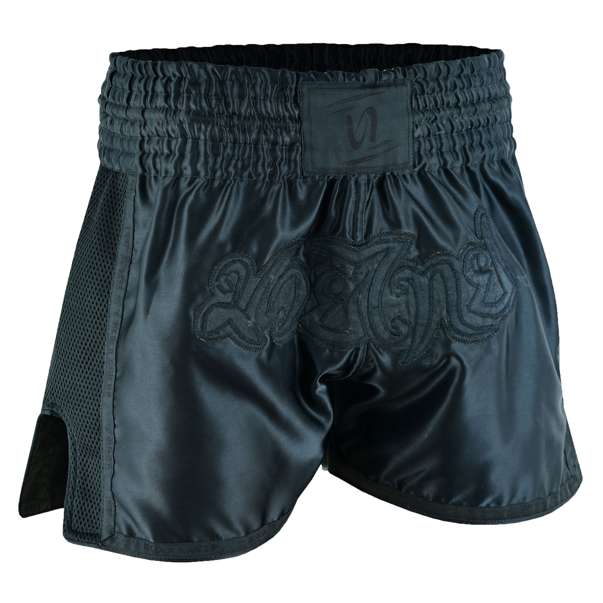 Muay Thai Short 3047 All Black