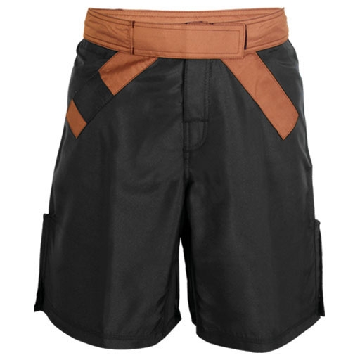 MMA Rank Shorts Black/Brown belt