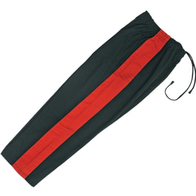 Karate Pant Black with Red Stripe 8-Oz 1120