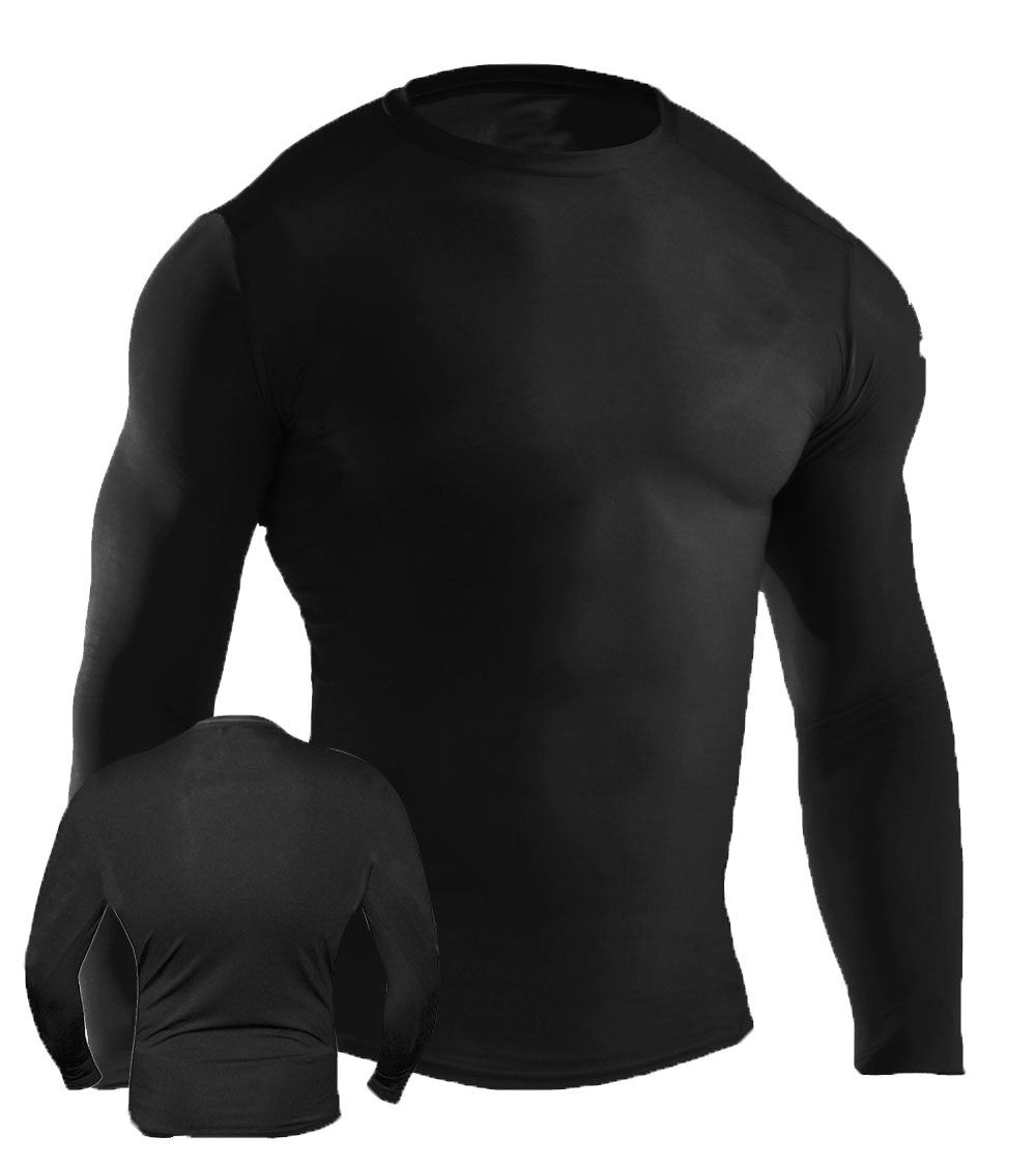 MMA Rash Guard Black #6015