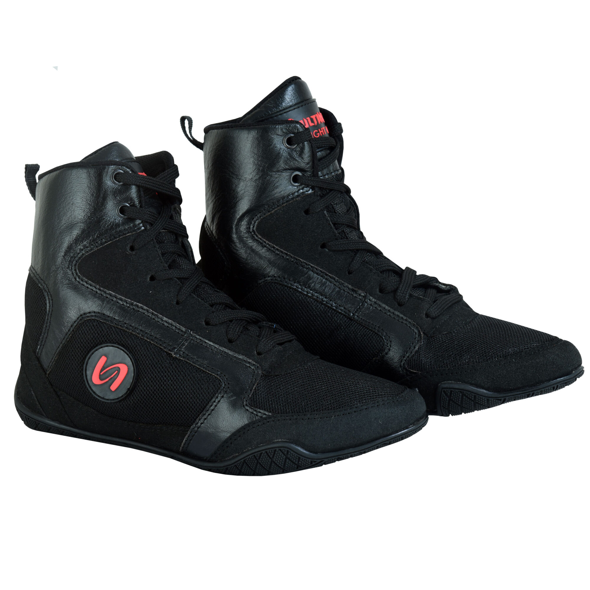 Classic Boxing Shoes All Black
