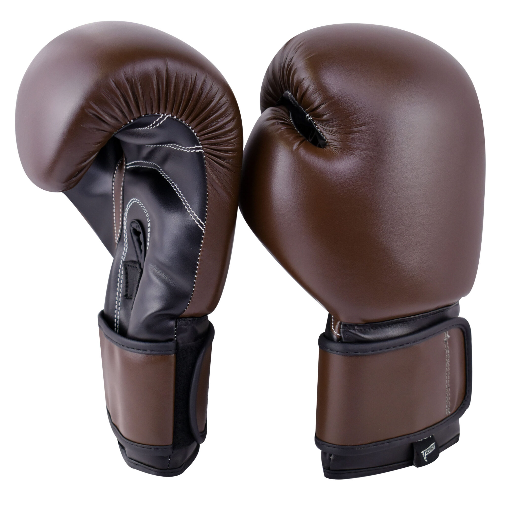 Essential Boxing Gloves Black Brown