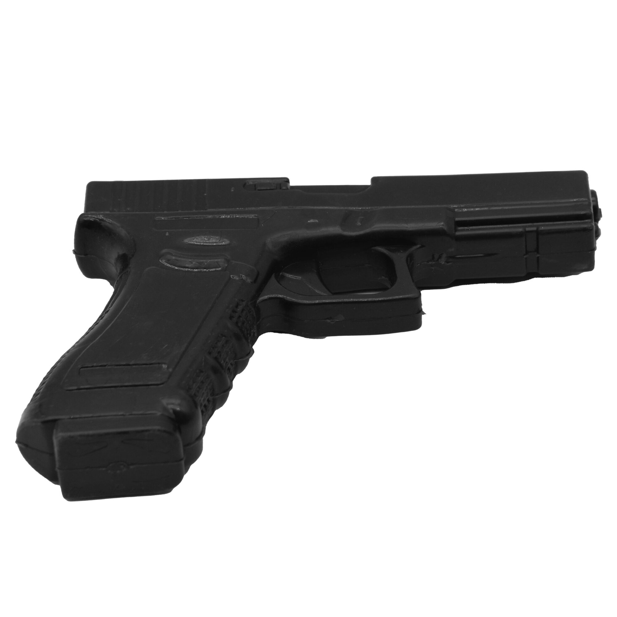 Rubber Training Dummy Gun  Glok 19 Replica Black