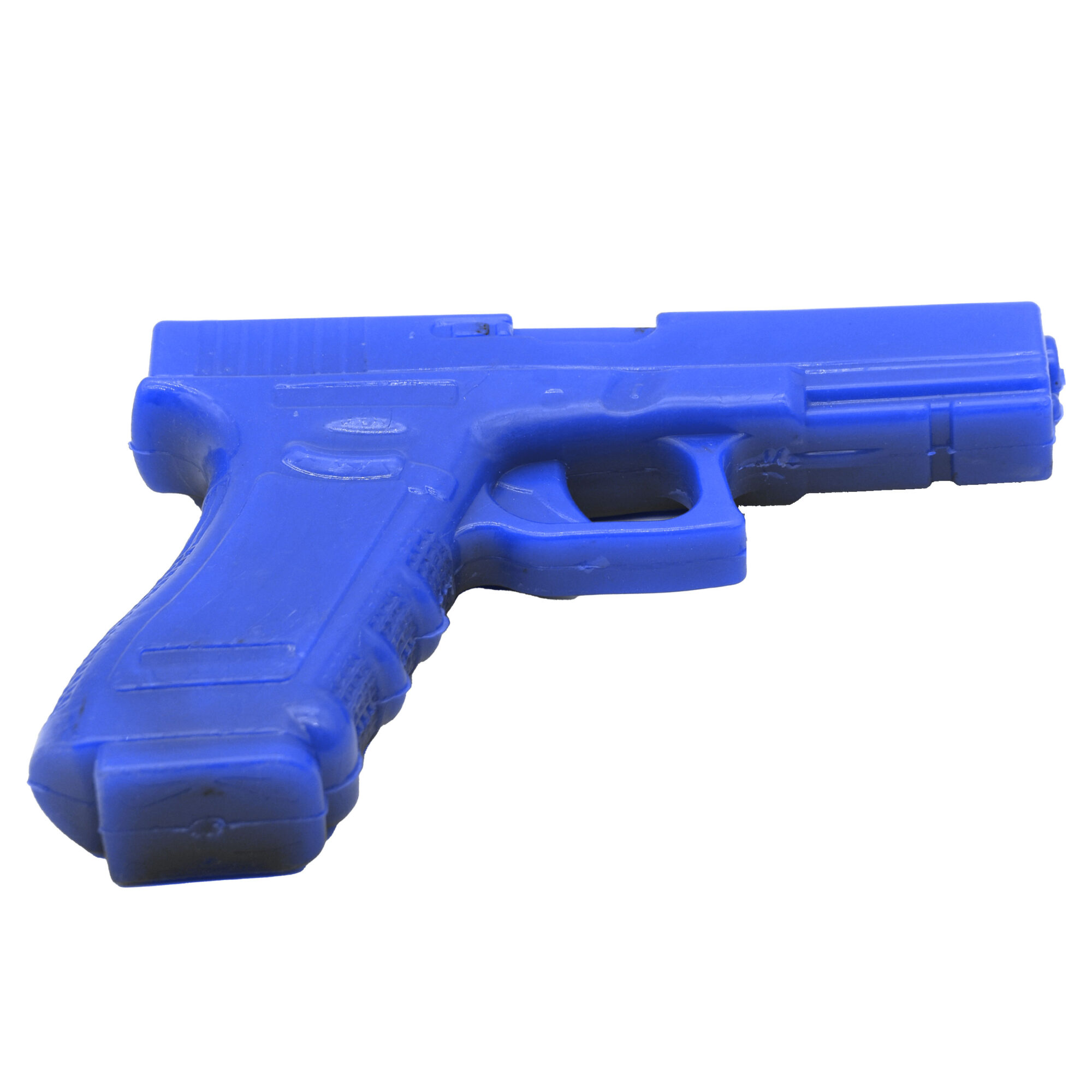 Rubber Training Dummy Gun  Glok 19 Replica Blue
