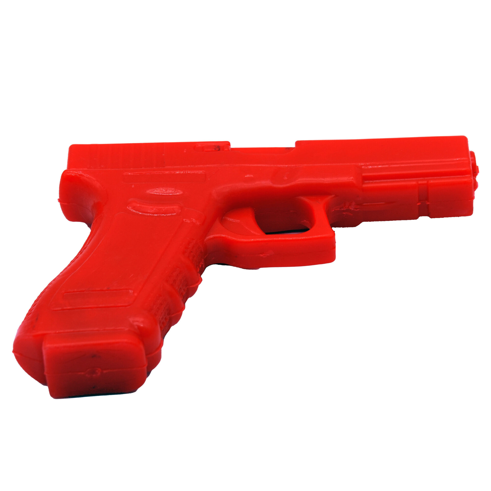 Rubber Training Dummy Gun  Glok 19 Replica Red