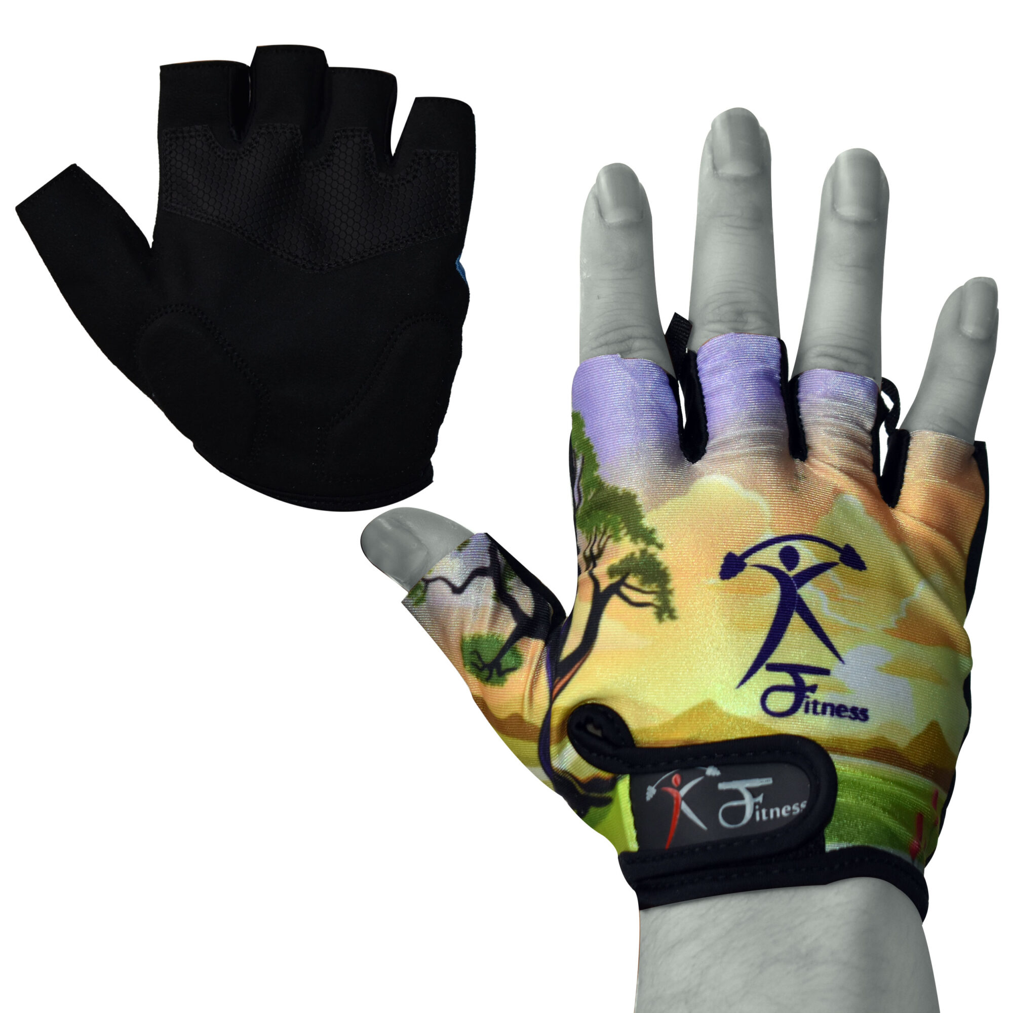 Half Finger Weightlifting Gym Gloves