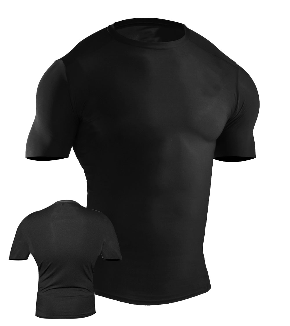 MMA Rash Guard Black #6025