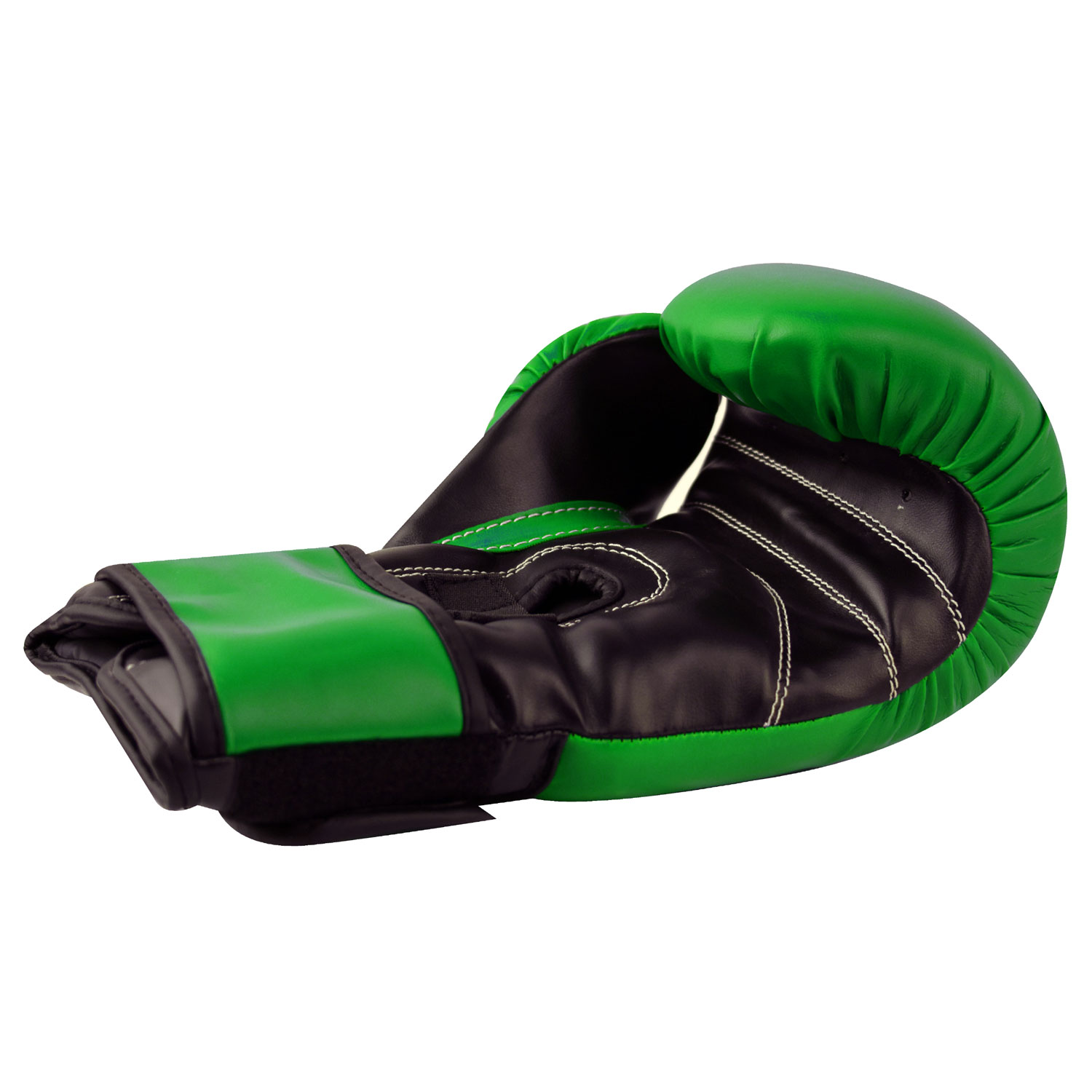 Kids Boxing Gloves Green Black