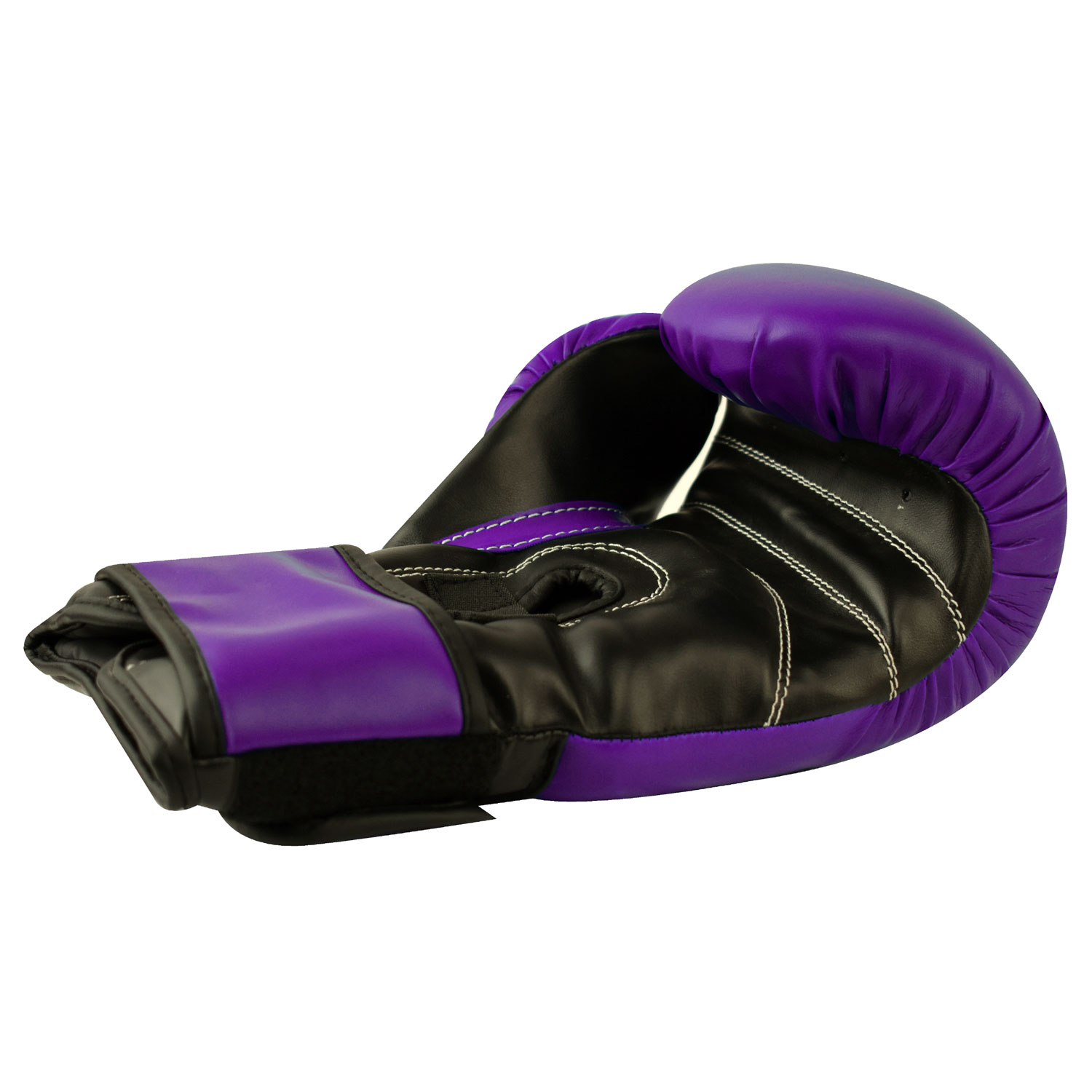 Kids Boxing Gloves Purple Black