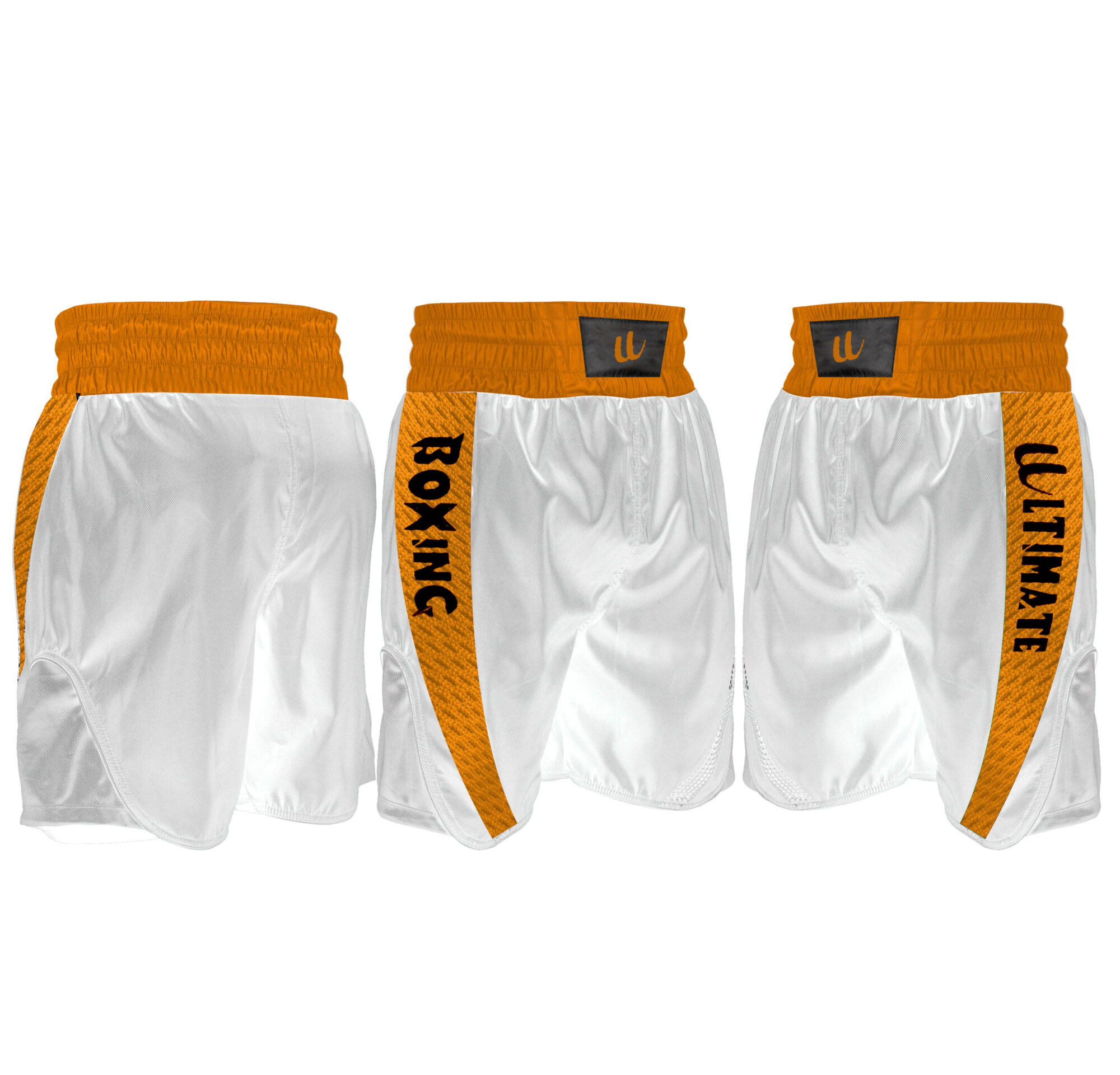 Boxing Short White Gold