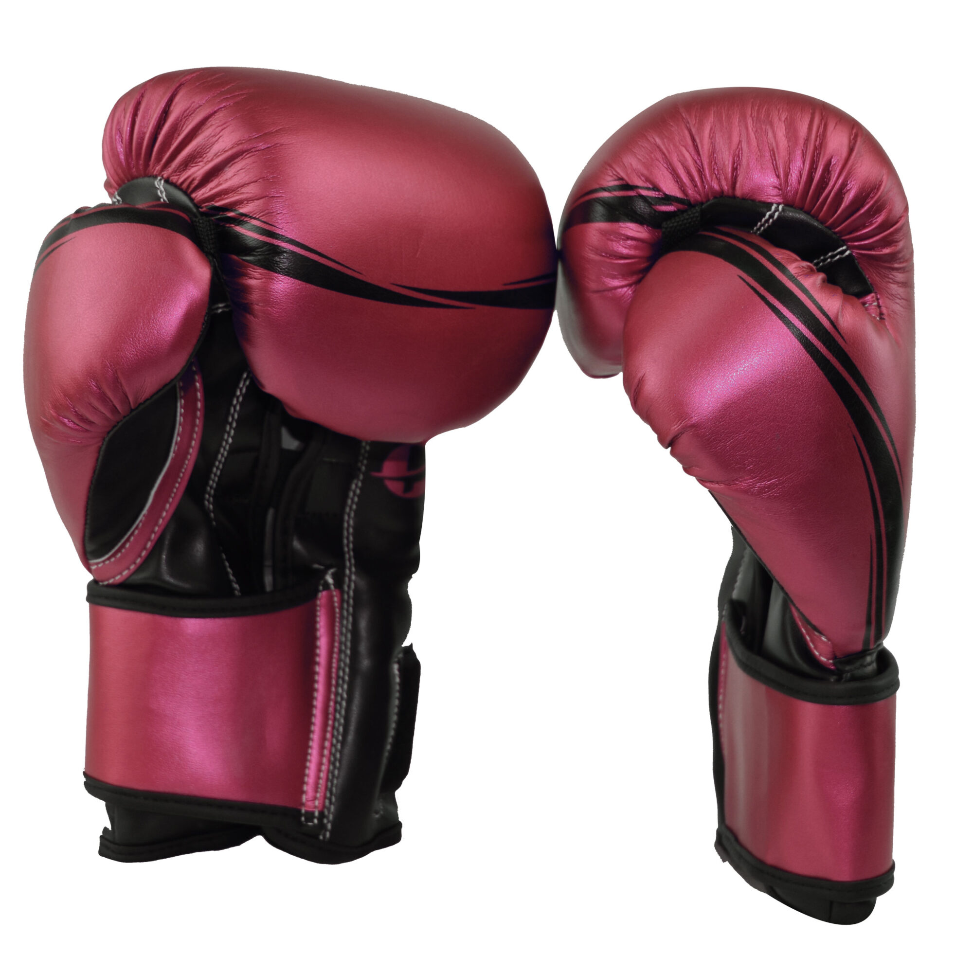 PMG Metallic Boxing Gloves PMG305 Pink Black