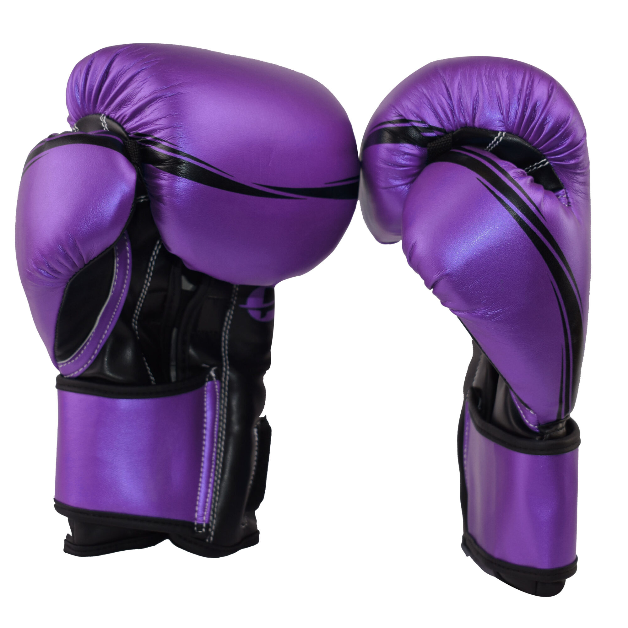 PMG Metallic Boxing Gloves PMG304 Purple Black