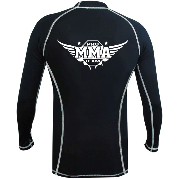 Rank Rashguards full sleeve Black