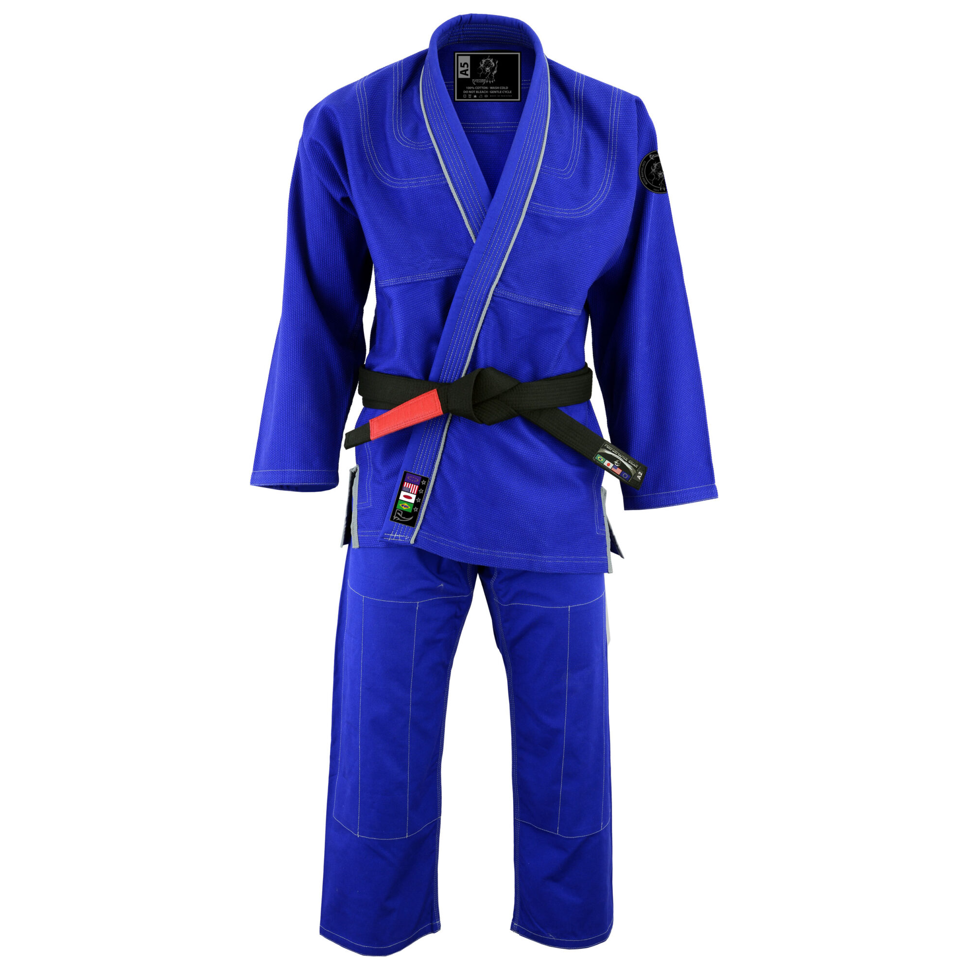 Premium Light Gi  Blue (Pearl Weave)