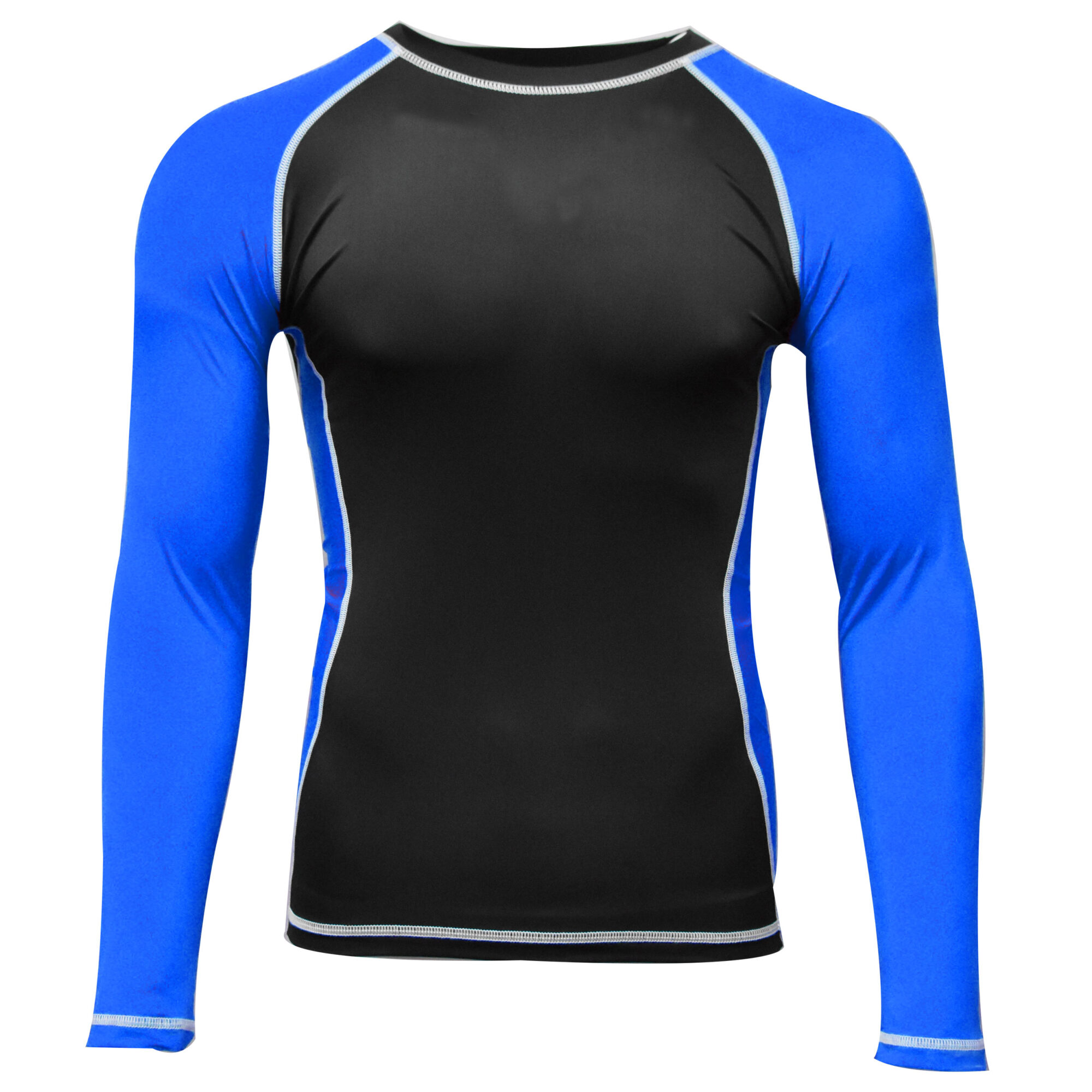 Rank Rashguards full sleeve Blue/ Black