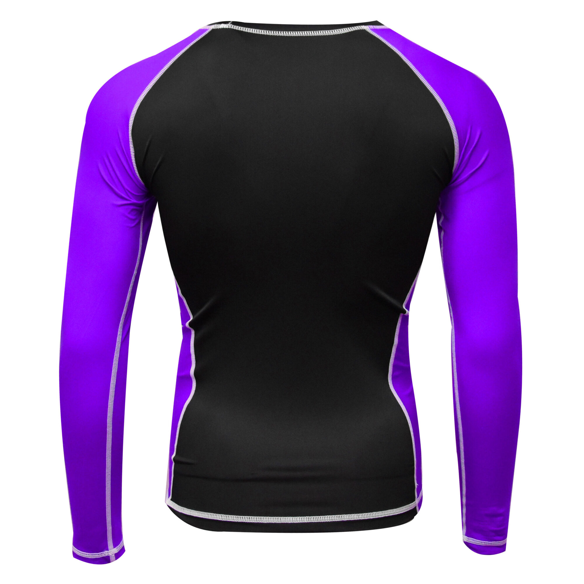 Rank Rashguards full sleeve Black Purple