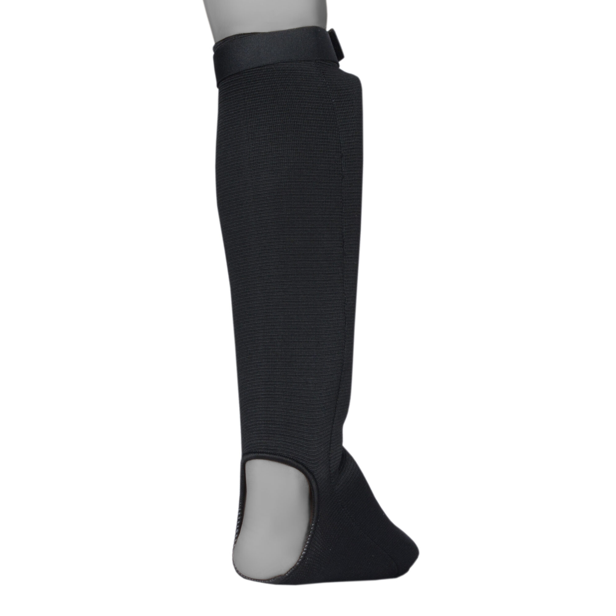 Classic Cloth Shin Guard Black
