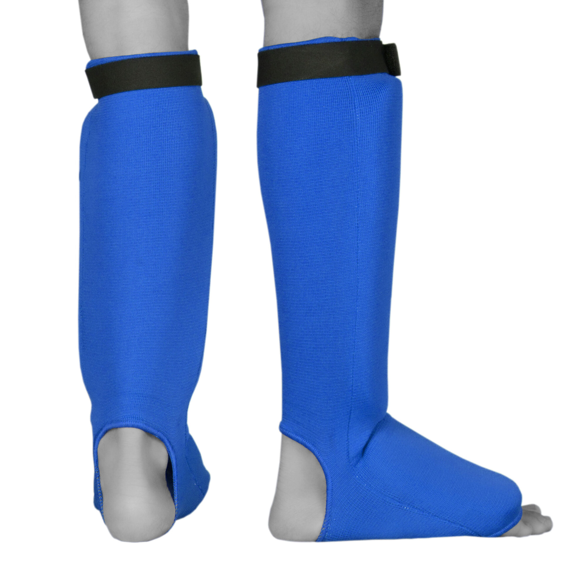 Classic Cloth Shin Guard Blue