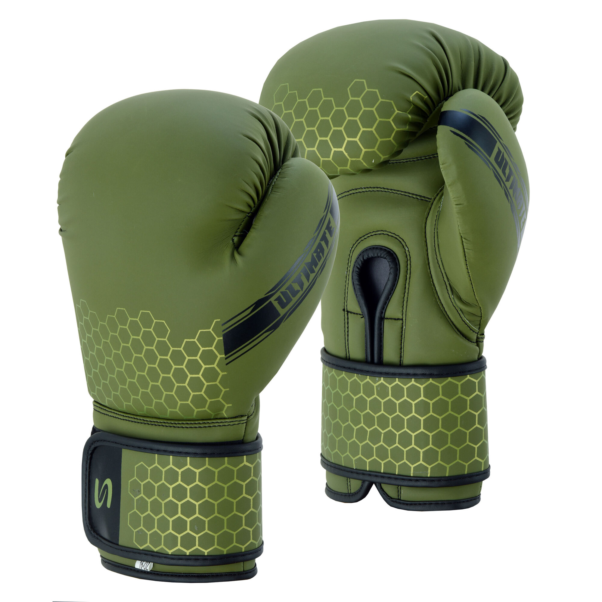Ultimate Boxing Gloves Olive Green