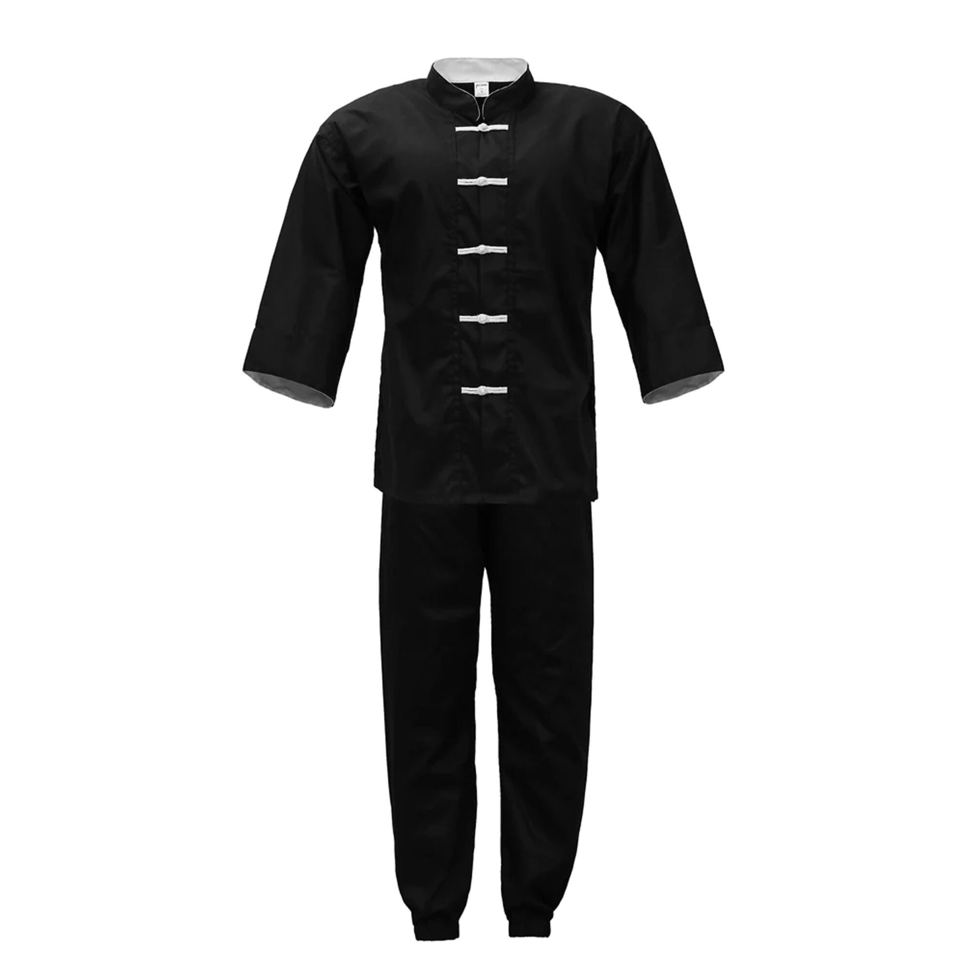 Kung Fu Uniform Black/White Frog #1800