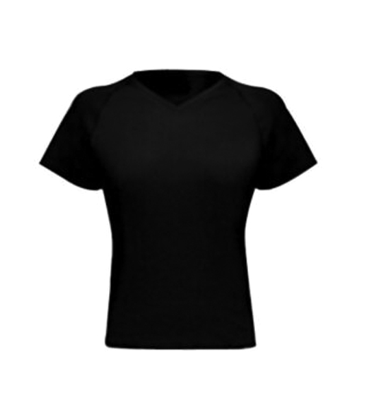 Female Rash Guard Black # 6040