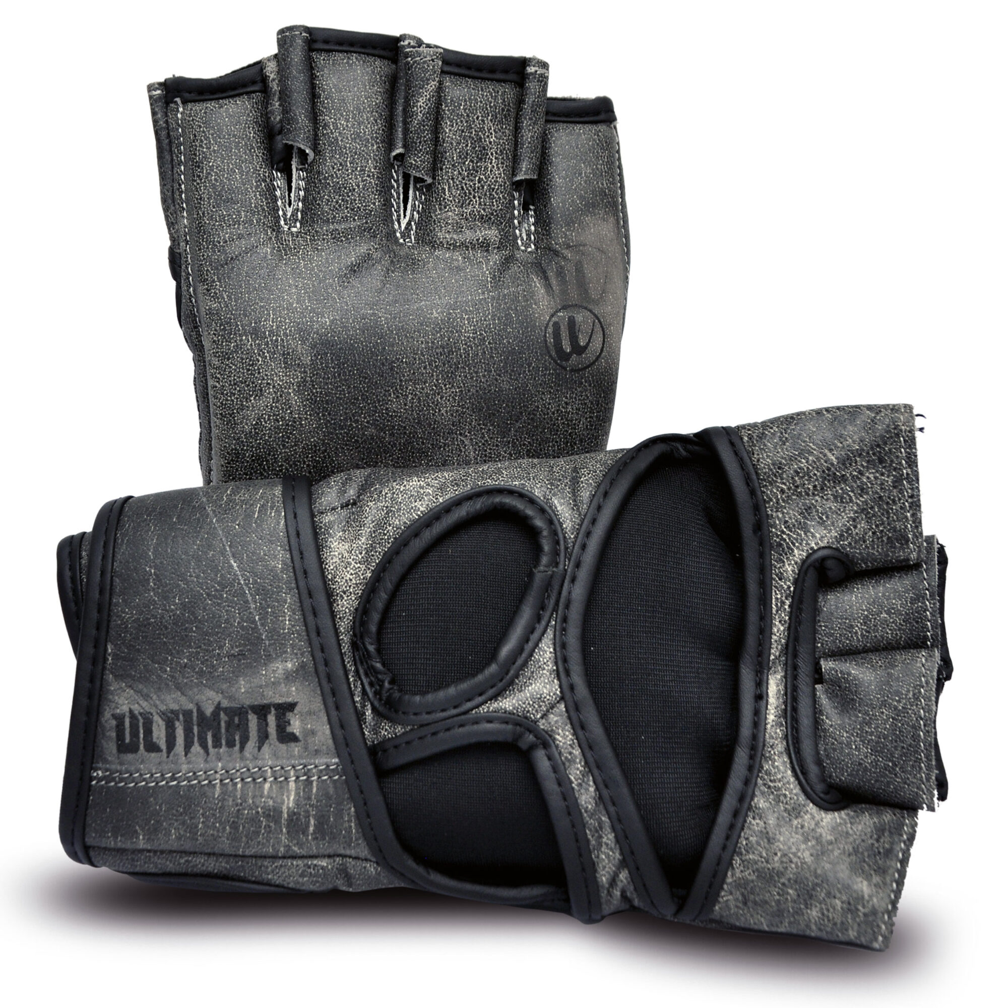 Vintage – Gray Series MMA Gloves – Genuine Leather
