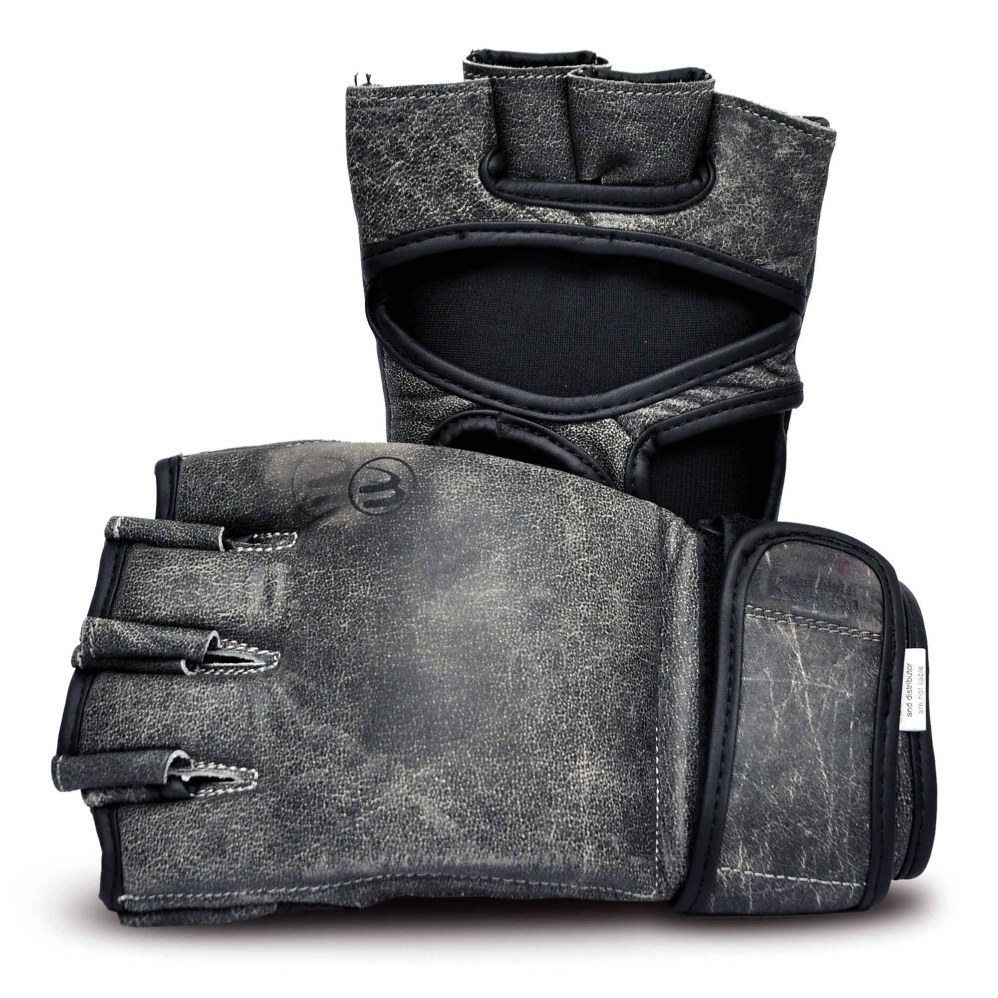 Vintage – Gray Series MMA Gloves – Genuine Leather