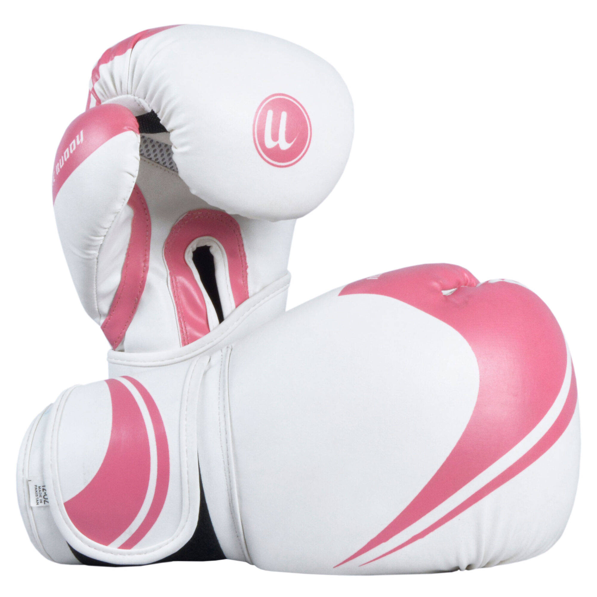 Battle Buddy – Boxing Gloves White Pink