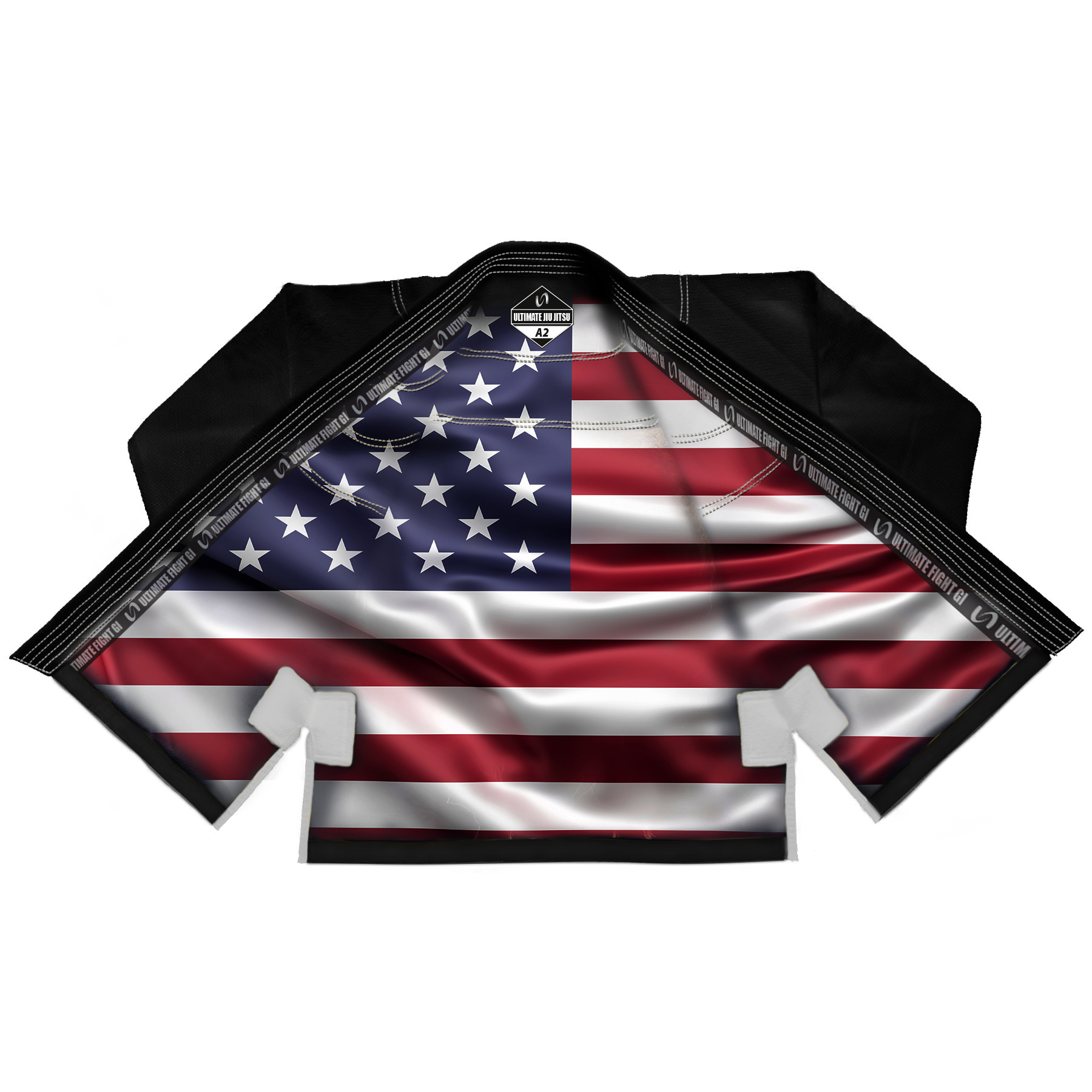 Brazilian Jiu Jitsu – Inner Sublimation USA Flag