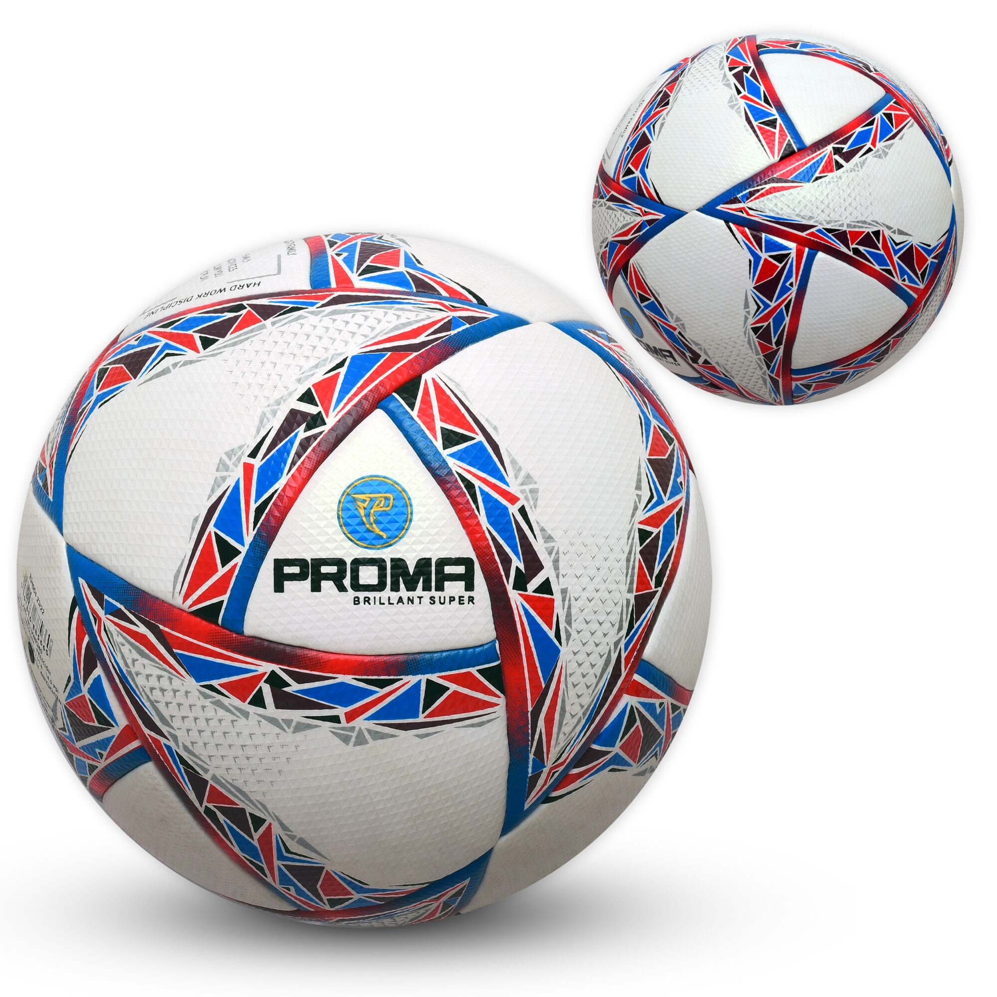 Premium Quality Soccer Ball – Hand Stitched PU Leather, Official Size & Weight, Perfect for Training and Match Play