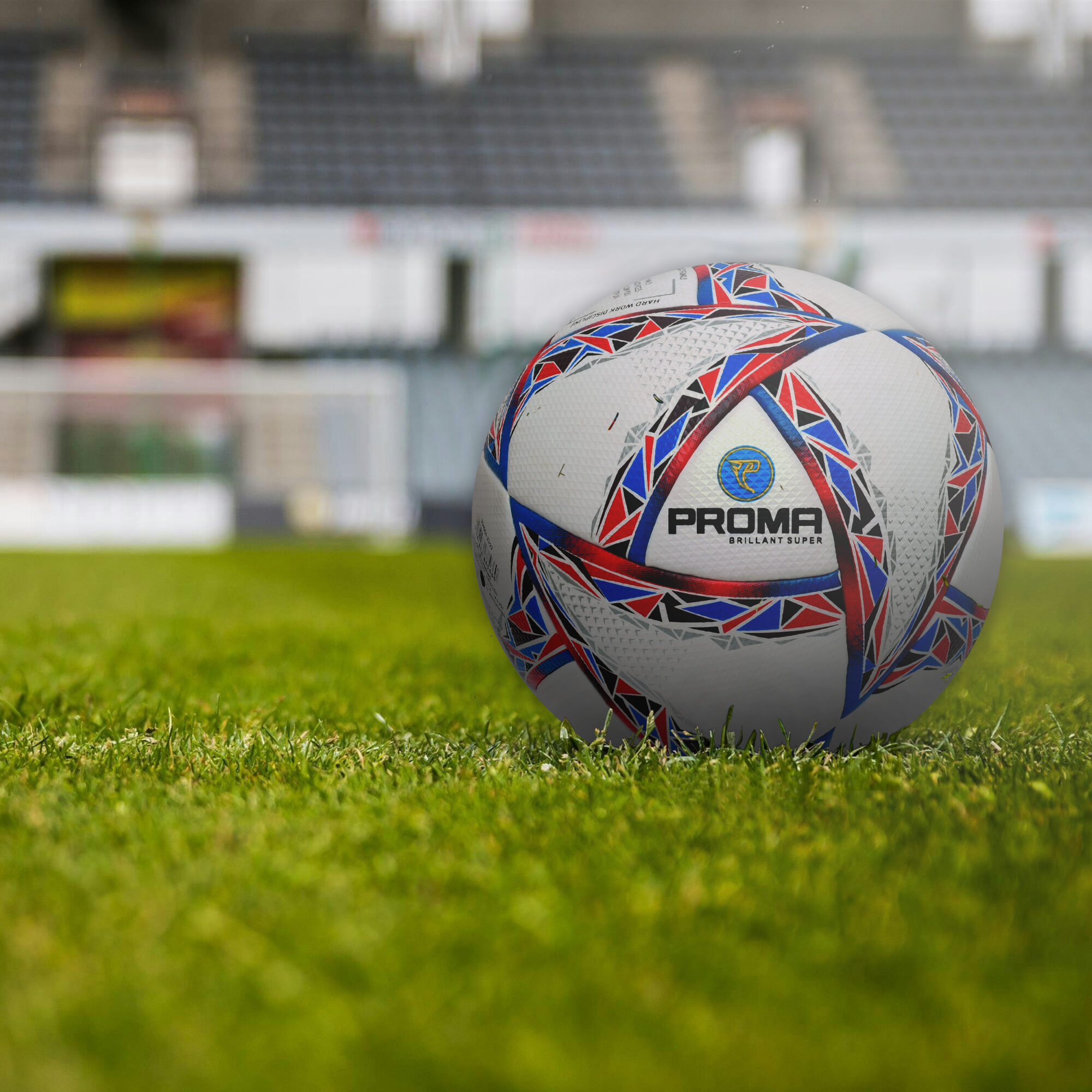 Premium Quality Soccer Ball – Hand Stitched PU Leather, Official Size & Weight, Perfect for Training and Match Play