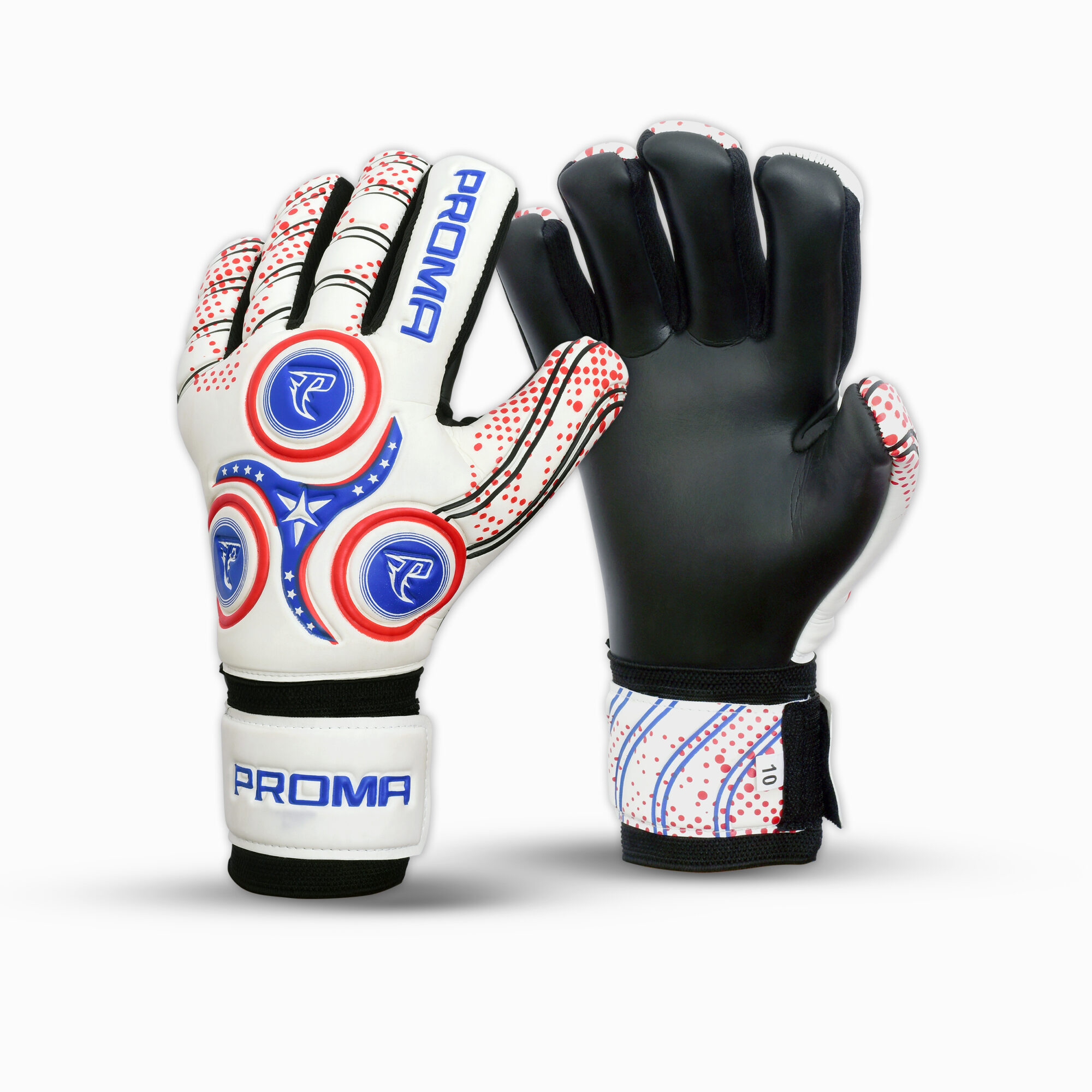 Goalie Gloves for Training & Match Play – Comfortable Fit, Extra Grip, Secure Wrist Support