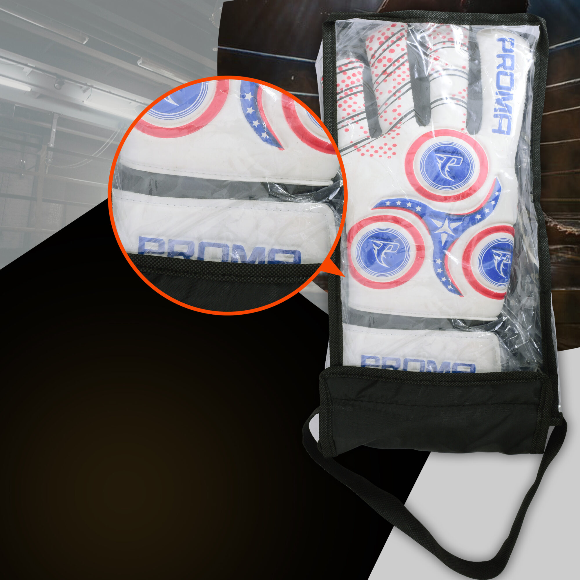 Goalie Gloves for Training & Match Play – Comfortable Fit, Extra Grip, Secure Wrist Support