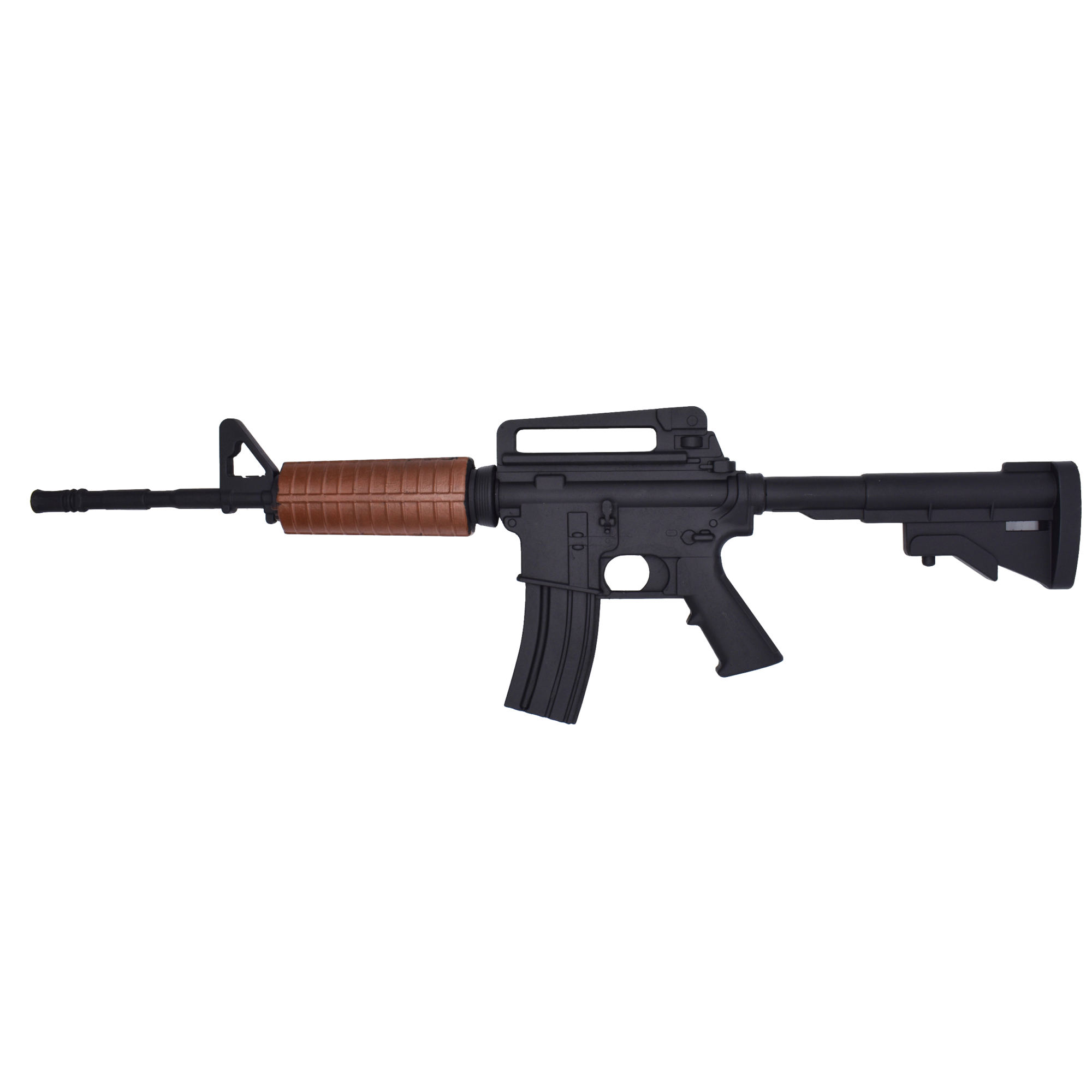 Hard Rubber Training Dummy Gun M4 Replica Black Brown