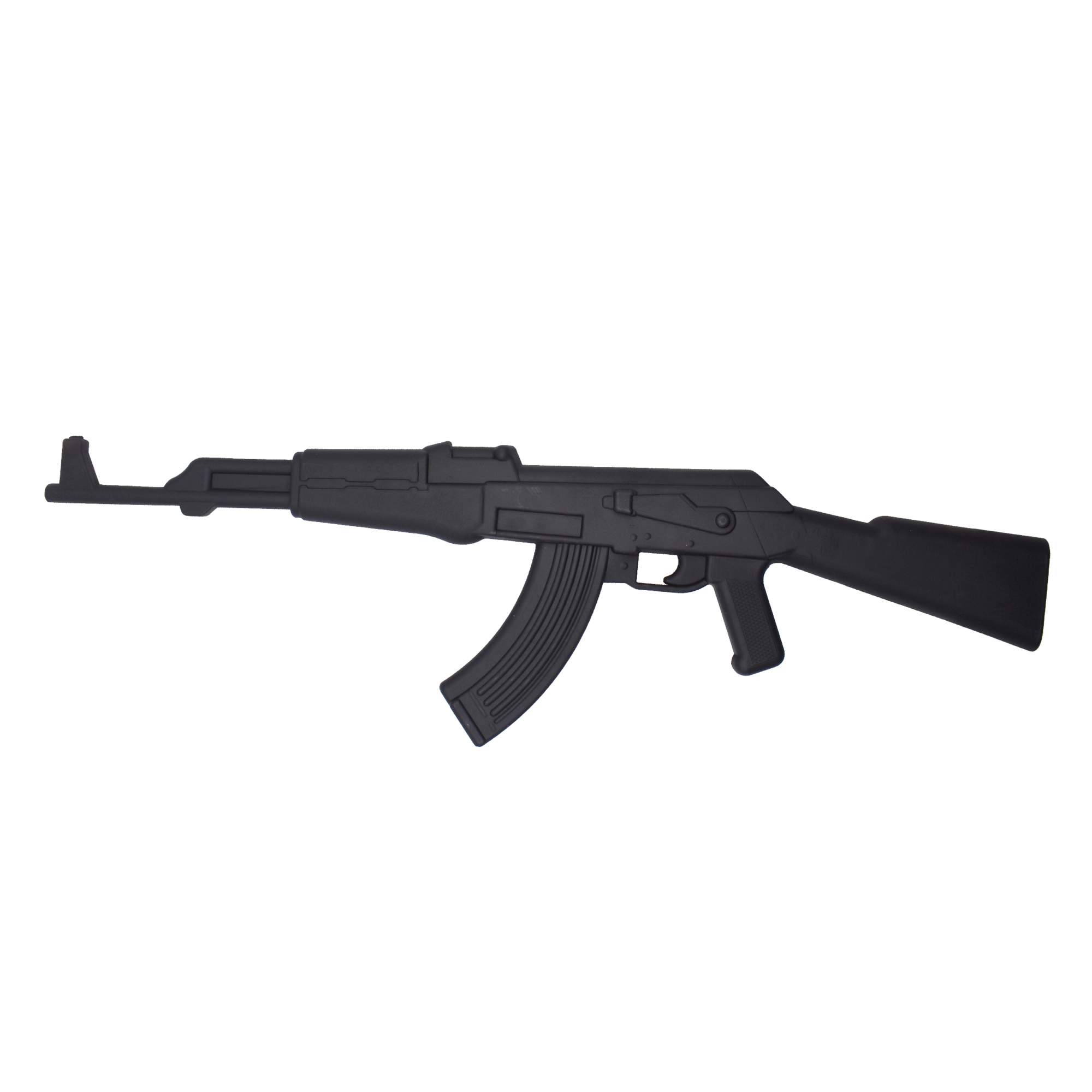 Hard Rubber Training Dummy Gun AKL47 Replica All Black