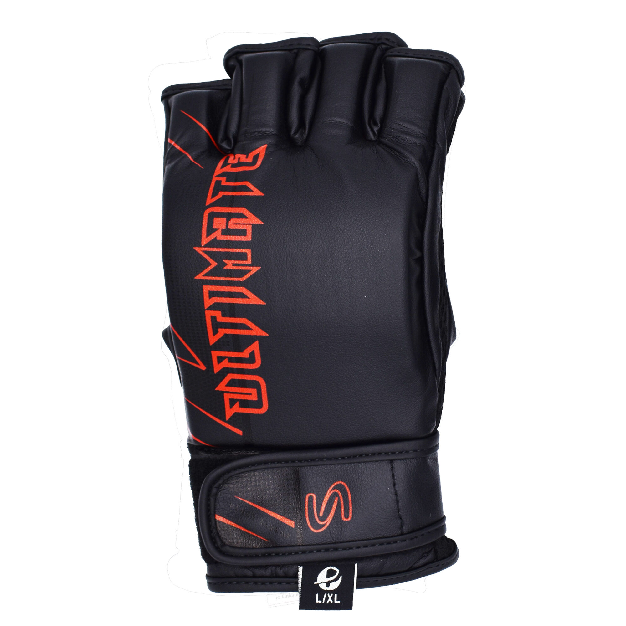 Ultimate MMA Gloves Black Red